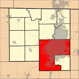 Localisation de Rockford Township