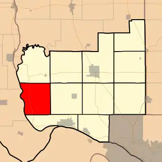 Localisation de Rosedale Township