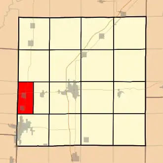 Localisation de Sandoval Township