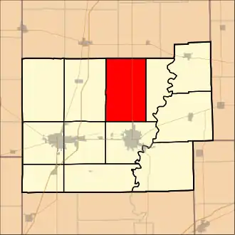 Localisation de Seven Hickory Township