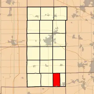Localisation de Somonauk Township
