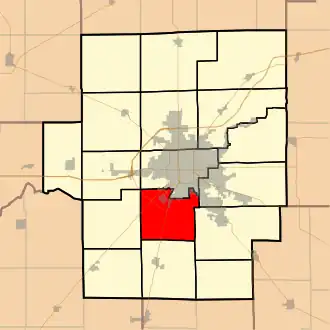 Localisation de South Wheatland Township