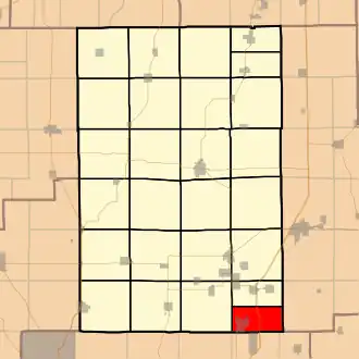 Localisation de Staunton Township