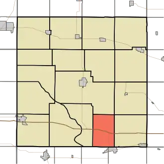Localisation de Sugar Creek Township