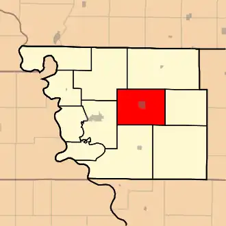 Localisation de Tarkio Township