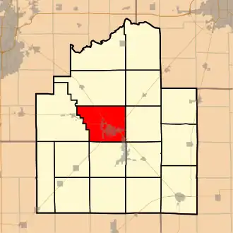 Localisation de Taylorville Township