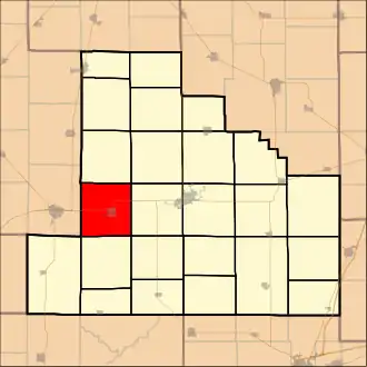 Localisation de Tower Hill Township
