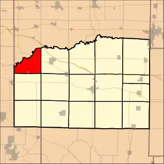 Localisation de Venedy Township