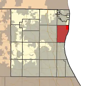 Localisation de Zion Township