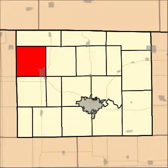 Localisation de West Point Township
