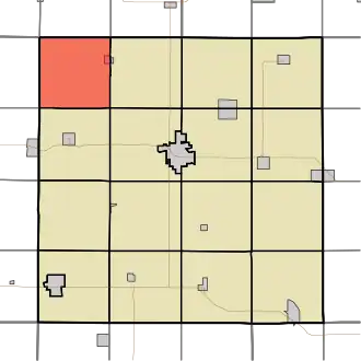Localisation de Wheatland Township