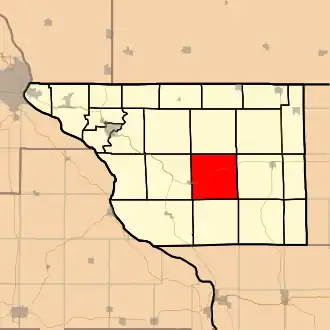Localisation de Woodbine Township