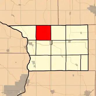 Localisation de Woodland Township