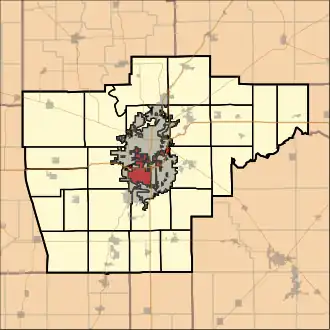 Localisation de Woodside Township