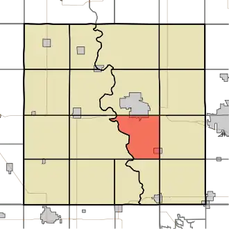 Localisation de Worth Township