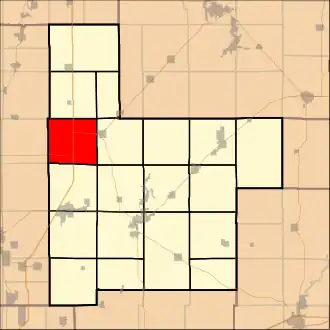 Localisation de Zanesville Township