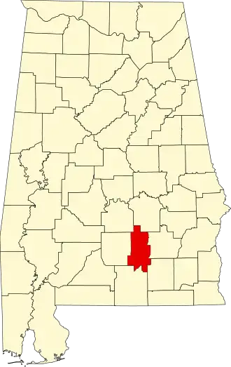 Localisation de Comté de Crenshaw(Crenshaw County)