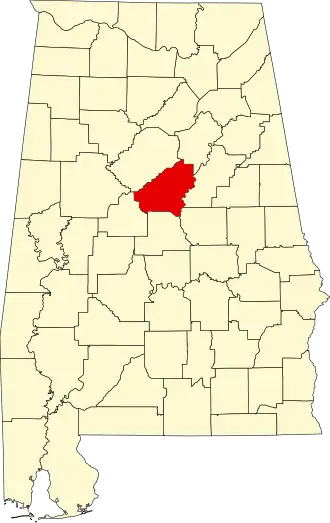 Localisation de Comté de Shelby(Shelby County)