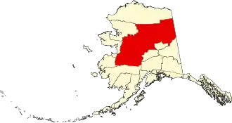 Localisation de Yukon-Koyukuk Census Area, Alaska