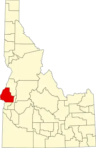 Localisation de Comté de Washington(Washington County)