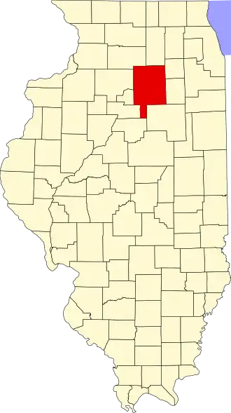 Localisation de Comté de LaSalle(LaSalle County)