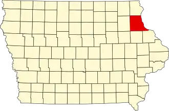 Localisation de Comté de Clayton