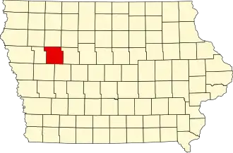 Localisation de Comté de Sac