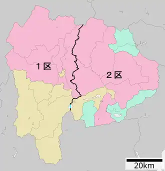 Carte de la circonscription.