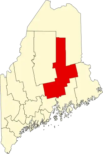 Localisation de Comté de Penobscot(Penobscot County)