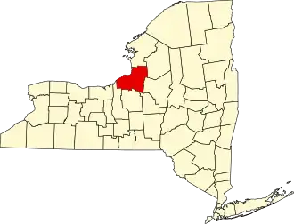 Localisation de Comté d'Oswego(Oswego County)