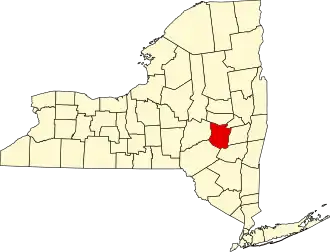 Localisation de Comté de Schoharie(en) Schoharie County