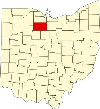Localisation de Comté de Seneca(Seneca County)