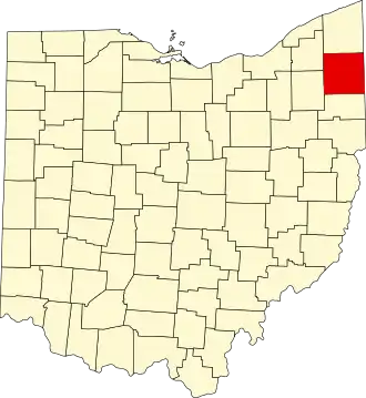 Localisation de Comté de Trumbull(Trumbull County)
