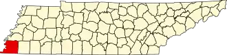 Localisation de Comté de Shelby(Shelby County)