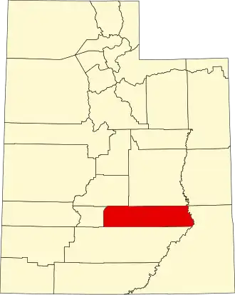 Localisation de Comté de Wayne(Wayne County)