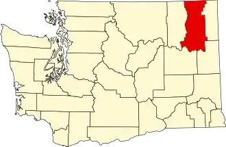 Localisation de Comté de Stevens(en) Stevens County