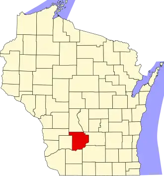 Localisation de Comté de Sauk(Sauk County)