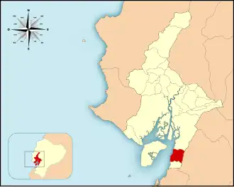 Localisation de Canton de Balao