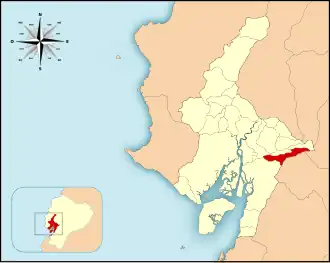 Localisation de Canton d'El Triunfo