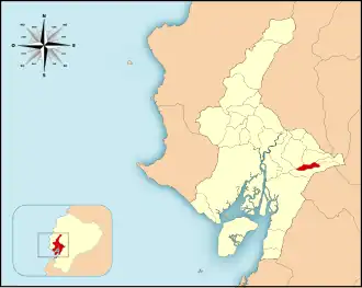 Localisation de Canton de Coronel Marcelino Maridueña