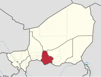 Localisation de Maradi