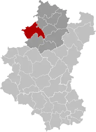 Localisation de Marche-en-Famenne