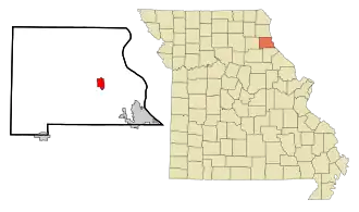 Localisation de Palmyra