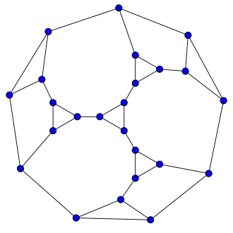 Image illustrative de l’article Conjecture d'Erdős-Gyárfás