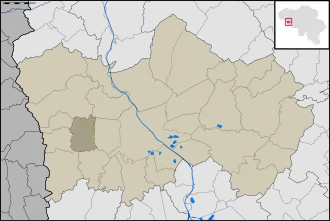 Localisation de Marquain