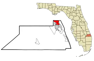 Localisation de Jensen Beach