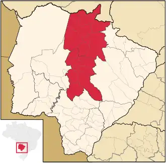 Centre-Nord du Mato Grosso do Sul