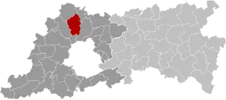 Localisation de Meise