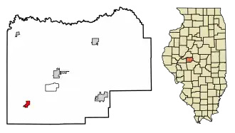 Localisation de Tallula