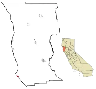 Localisation de Point Arena